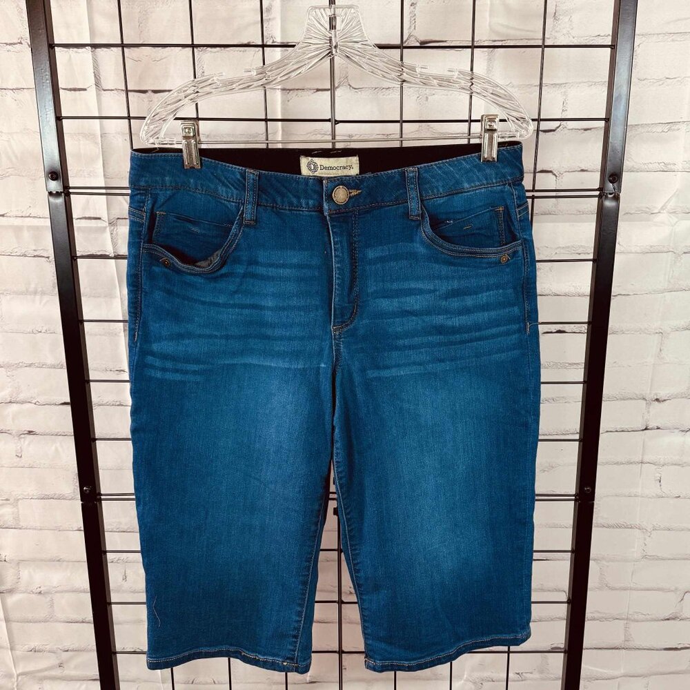 Democracy Blue Women's Bermuda Shorts